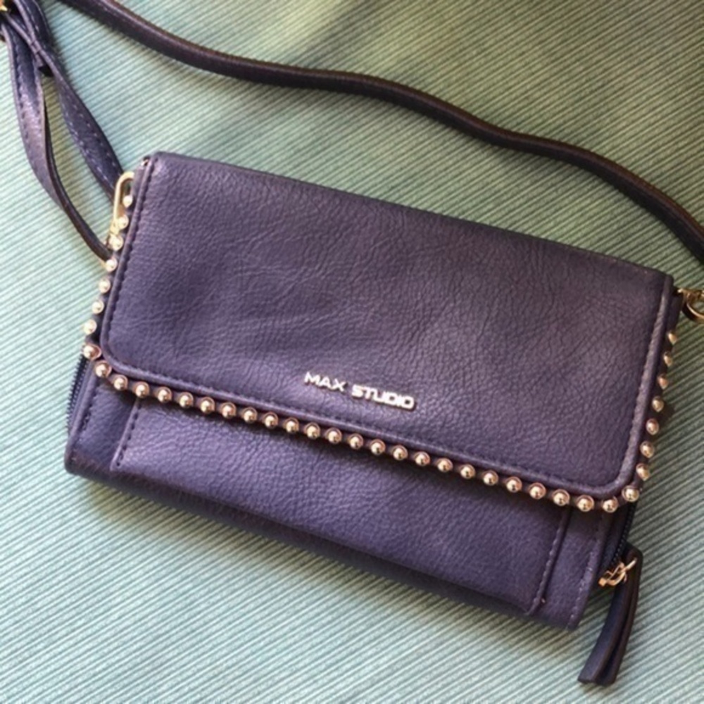 Max Studio bag small blue purse